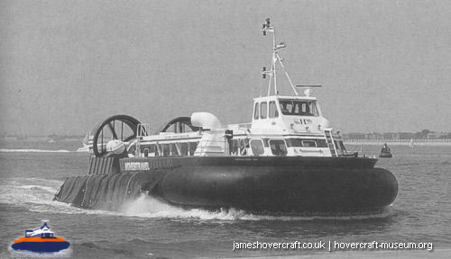 AP1-88 hovercraft  -  (credit: The <a href='http://www.hovercraft-museum.org/' target='_blank'>Hovercraft Museum Trust</a>).